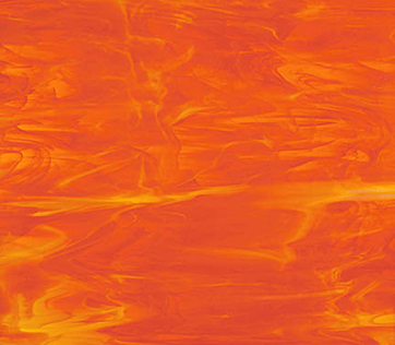 Orange/White Wispy 379-1SF (Handy Sheet 300mmx300mm)